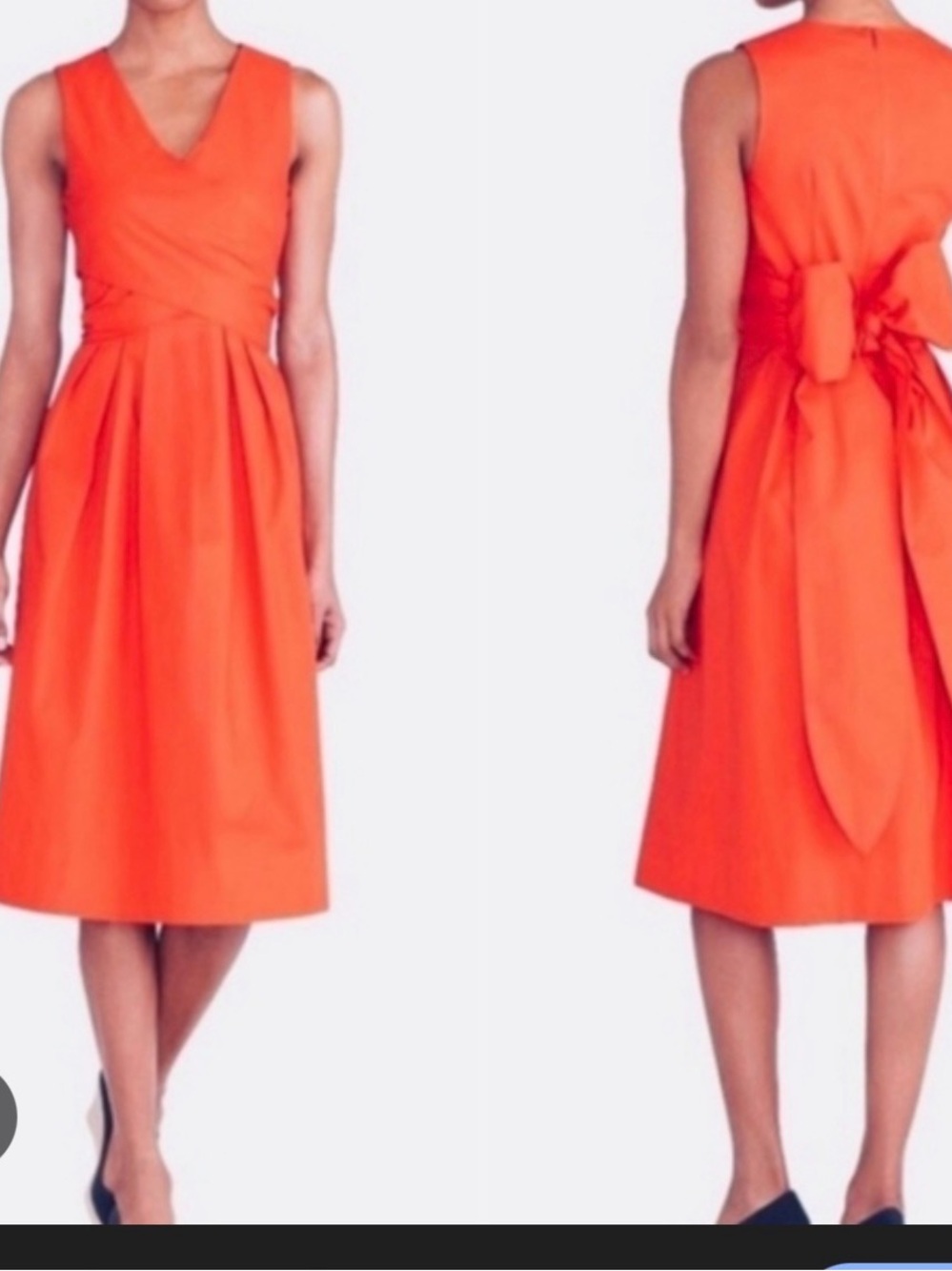 J by j crew red dress
